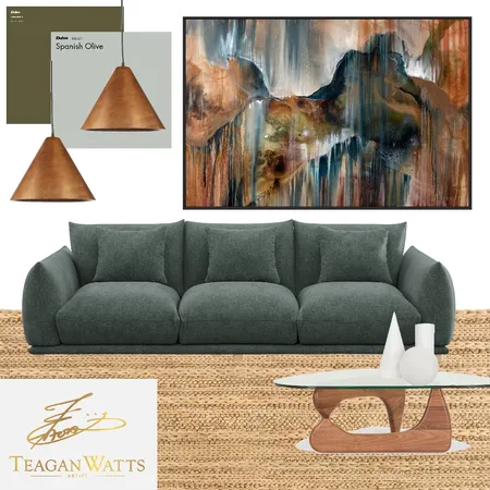 Mountain mood Interior Design Mood Board by Teagan Watts Artist on Style Sourcebook