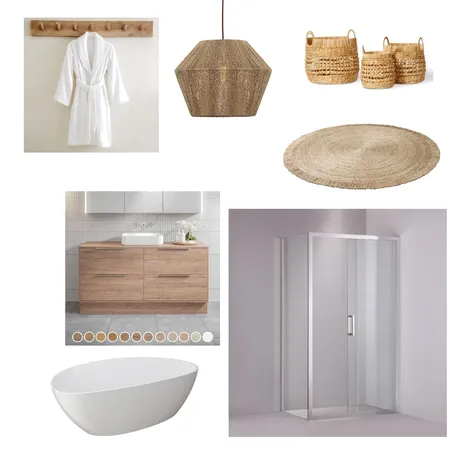 Bohemian Bathroom Interior Design Mood Board by jdarinteriors on Style Sourcebook