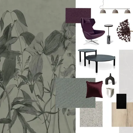 Janja in Igor_Zelena in sliva Interior Design Mood Board by ana_glan on Style Sourcebook