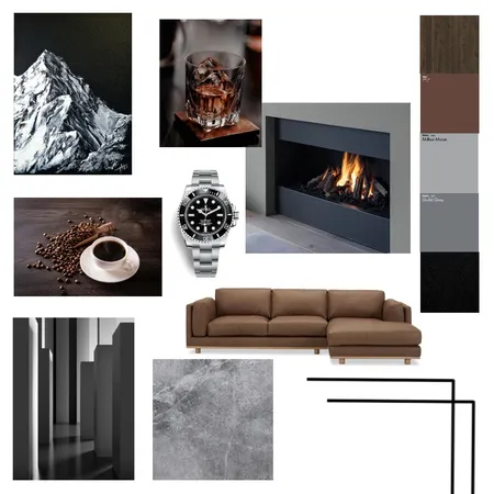 Brutal Interior Design Mood Board by Natalya Fedorakhina on Style Sourcebook
