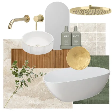 Master ensuite Interior Design Mood Board by Balleroy Warehouse on Style Sourcebook