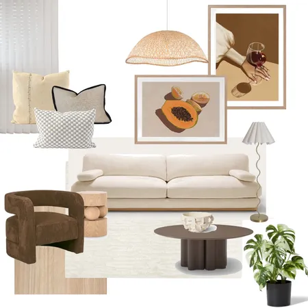 Modern Organic Style Board Interior Design Mood Board by saskiafisher on Style Sourcebook