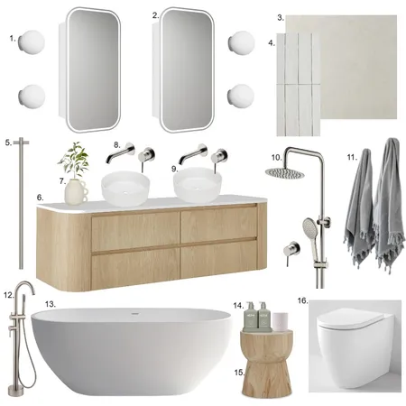bathrioom Interior Design Mood Board by sianleach12@gmail.com on Style Sourcebook