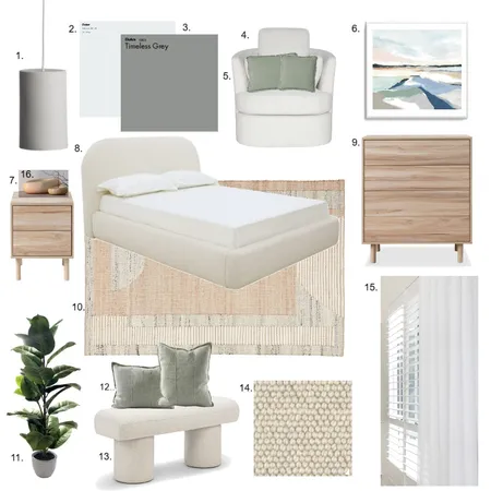 master bedroom Interior Design Mood Board by sianleach12@gmail.com