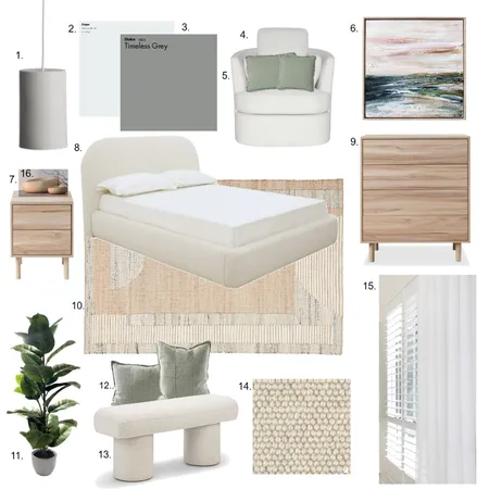 master bedroom Interior Design Mood Board by sianleach12@gmail.com on Style Sourcebook