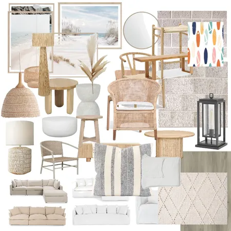 Coastal theme Interior Design Mood Board by Decor n Design on Style Sourcebook