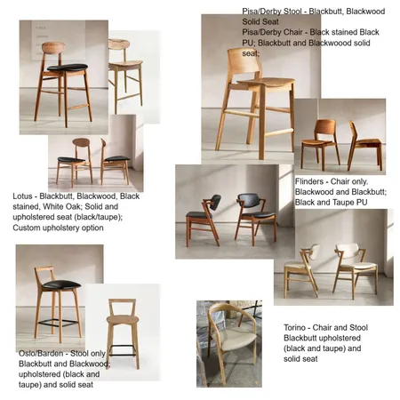 Advance Chairs & Stools Interior Design Mood Board by gallusrea on Style Sourcebook