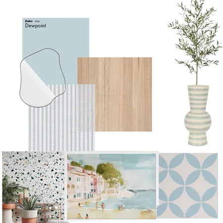 blue Interior Design Mood Board by cassiejohnson on Style Sourcebook