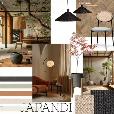 Japandi assignment 3A.1 Interior Design Mood Board by Ginah on Style Sourcebook