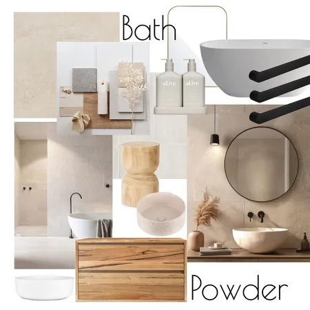bath + powder Interior Design Mood Board by britt.mahoney on Style Sourcebook