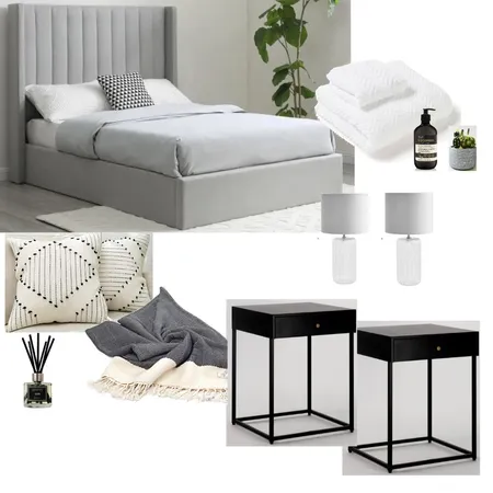 Handover 2 bed flat bedroom Interior Design Mood Board by Lovenana on Style Sourcebook