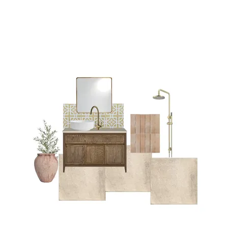 Mediterranean Ensuite Interior Design Mood Board by laurentaylordesign on Style Sourcebook