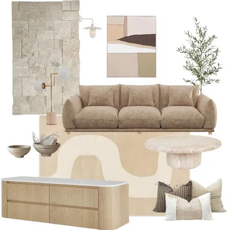 Marimekko Seireeni Warm Beige 132701 Interior Design Mood Board by Unitex Rugs on Style Sourcebook