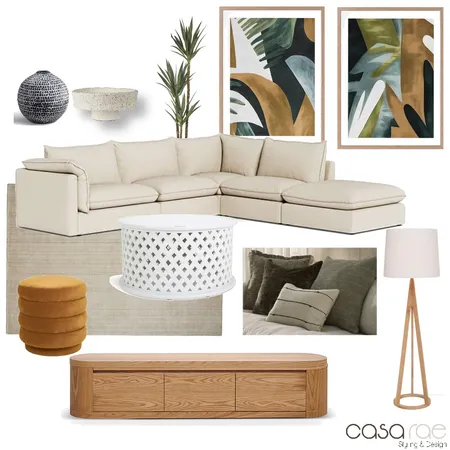 Arun Drive - Living Area Main Interior Design Mood Board by Casa Rae Styling & Design on Style Sourcebook