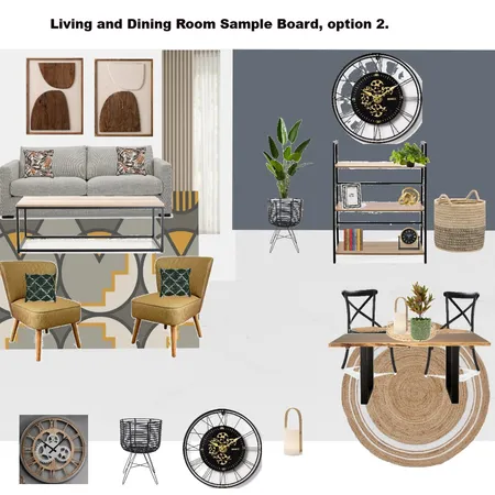Uche's Living Room Mood board option 2 Interior Design Mood Board by Asma Murekatete on Style Sourcebook