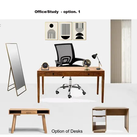 Uche's Office/Study - Mood board option 1 Interior Design Mood Board by Asma Murekatete on Style Sourcebook