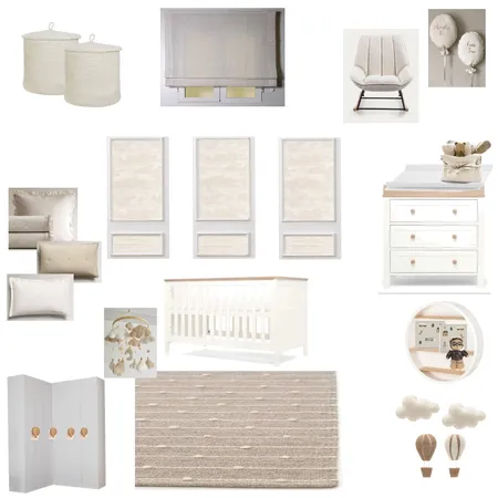 DORMITORIO BEBE Interior Design Mood Board by Studiohomeluxury on Style Sourcebook