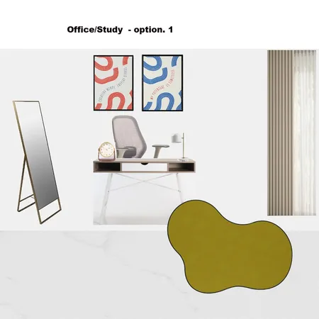 Uche's Office/Study - Mood board Revised Option Interior Design Mood Board by Asma Murekatete on Style Sourcebook