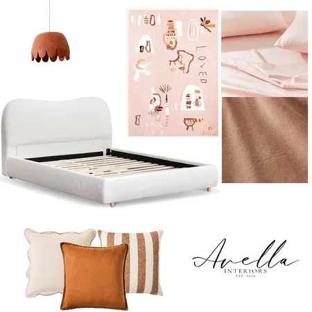 Teen - terracotta Interior Design Mood Board by Avella Interiors on Style Sourcebook