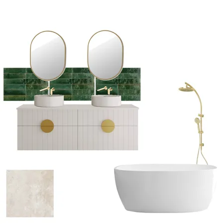 Master Ensuite Interior Design Mood Board by Kemp Designs on Style Sourcebook