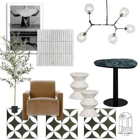 sitting area GARDEN ENTRANCE Interior Design Mood Board by TAP & TILE on Style Sourcebook