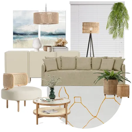 Paradise Amy Gold Round Interior Design Mood Board by Rug Culture on Style Sourcebook