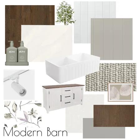 Modern Barn Interior Design Mood Board by dkidd on Style Sourcebook