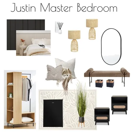Justin Main Bedroom Interior Design Mood Board by Style by Sisters
