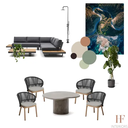 Alfresco - Downstairs Interior Design Mood Board by HF INTERIORS on Style Sourcebook