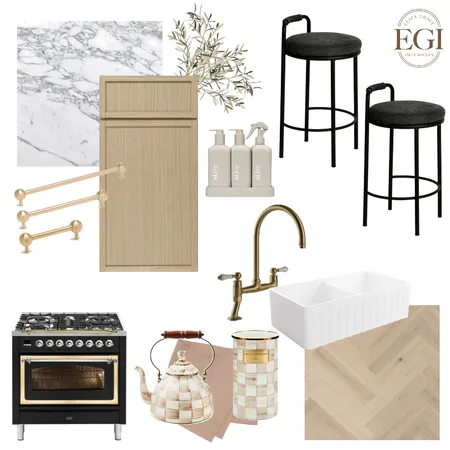 2025 Kitchen Interior Design Mood Board by Eliza Grace Interiors on Style Sourcebook