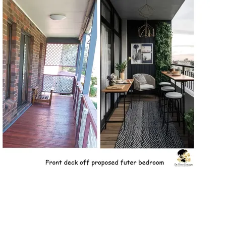 Michael's front deck Interior Design Mood Board by De Novo Concepts on Style Sourcebook