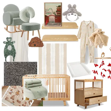 Baby Room Interior Design Mood Board by SamanthaMoody on Style Sourcebook