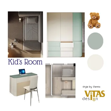 Kid's Room Interior Design Mood Board by Idoben on Style Sourcebook