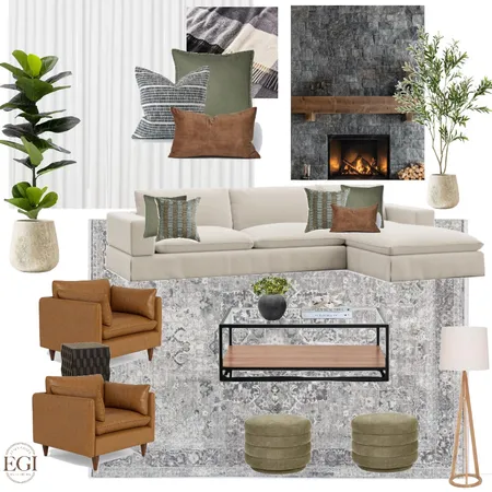 Brookwater Living Room Interior Design Mood Board by Eliza Grace Interiors on Style Sourcebook