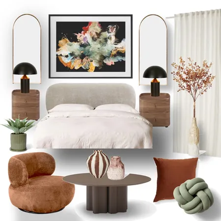 Master Bedroom Interior Design Mood Board by michxvalerio on Style Sourcebook