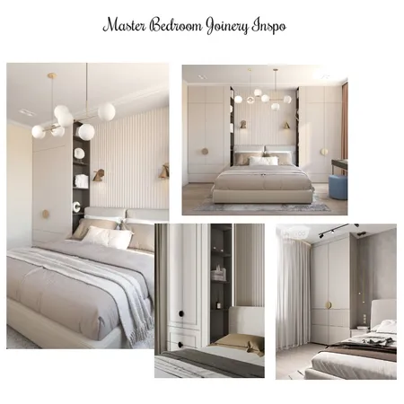 Master Bedroom Joinery Interior Design Mood Board by Space Style Melbourne on Style Sourcebook