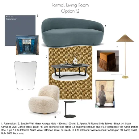 Norton's formal living room 2 Interior Design Mood Board by ncsinteriors on Style Sourcebook