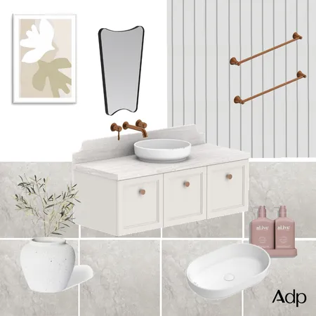 Mabel | Wall Hung | Traditional Style Bathroom Interior Design Mood Board by ADP on Style Sourcebook