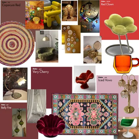 Eclectic Interior Design Mood Board by bronwyn_pm on Style Sourcebook