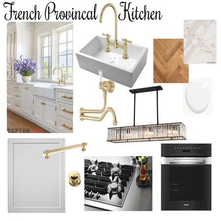 French Provincial Kitchen Interior Design Mood Board by Maria Menard on Style Sourcebook