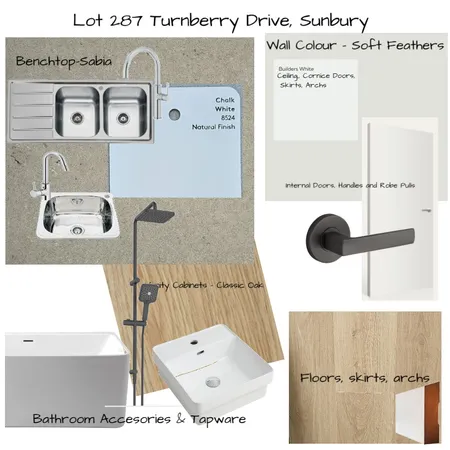 Lot 287 Turnberry  drive  Sunbury Interior Design Mood Board by GJ Gardner Homes  HUME on Style Sourcebook