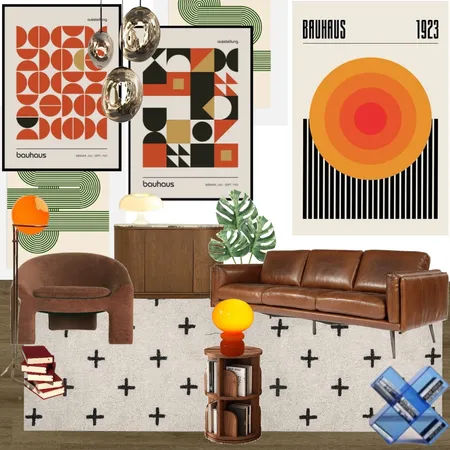 Bauhaus Interior Design Mood Board by alexzahou on Style Sourcebook