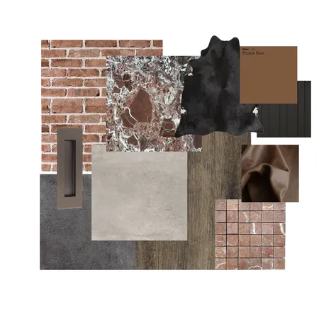 Modern Industrial Paints & Fabrics Interior Design Mood Board by livcurtis on Style Sourcebook