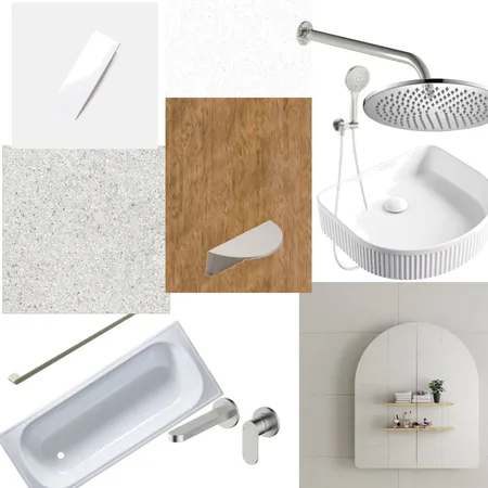 Main Bathroom - Shoreline platino Interior Design Mood Board by kathok on Style Sourcebook