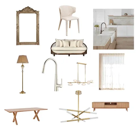 Living room kitchen dining Interior Design Mood Board by tsiligaridis@hotmail.com on Style Sourcebook