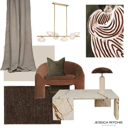 Eclectic modern living room Interior Design Mood Board by Jessica Ritchie Interior Design on Style Sourcebook