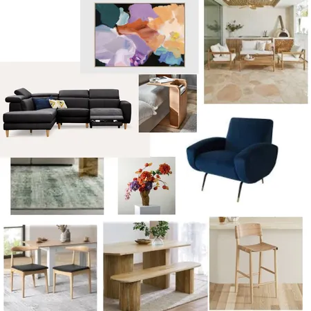 Opt B. LIving room Interior Design Mood Board by Bella Merrington Interior Designs on Style Sourcebook