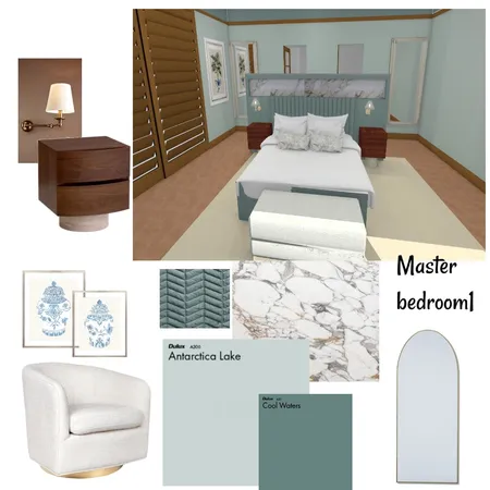 Master bedroom Interior Design Mood Board by Bath room on Style Sourcebook