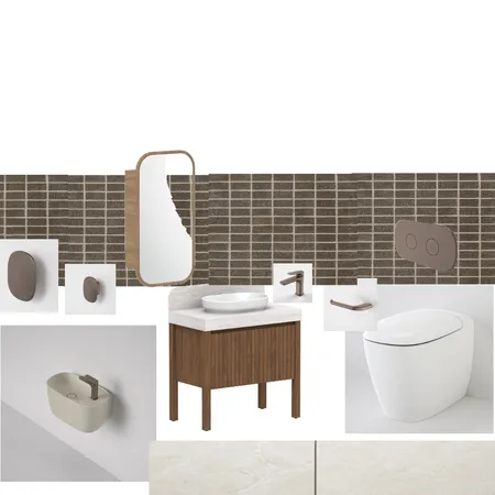 Powder Room 2 Interior Design Mood Board by Mod Maude on Style Sourcebook