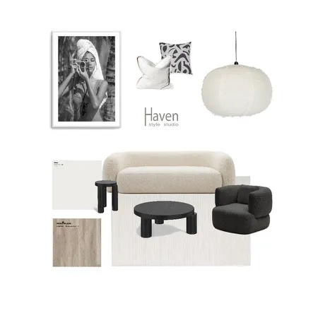 Living room Interior Design Mood Board by Haven Style Studio on Style Sourcebook
